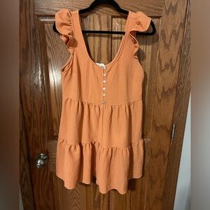 Orange Romper